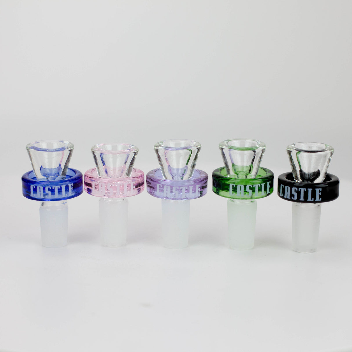 Castle Glassworks | Bowl – Puck Tab Bowl · Banger · Oil Burner Castle Glassworks