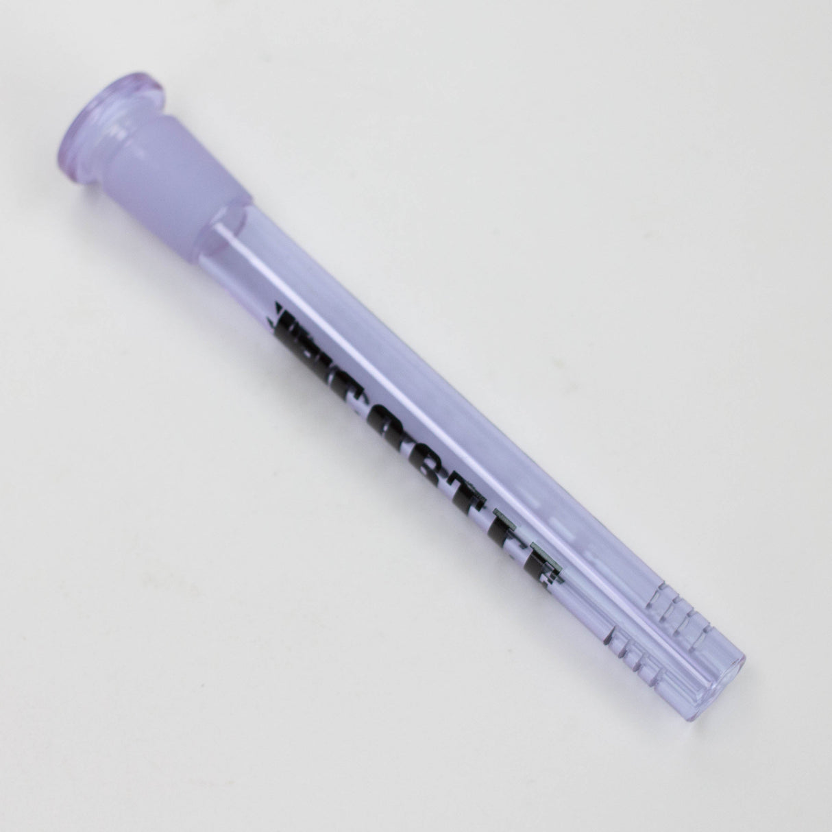 Castle Glassworks | Downstem – 8 Slit (5 in) Downstem · Bowlstem Castle Glassworks Purple