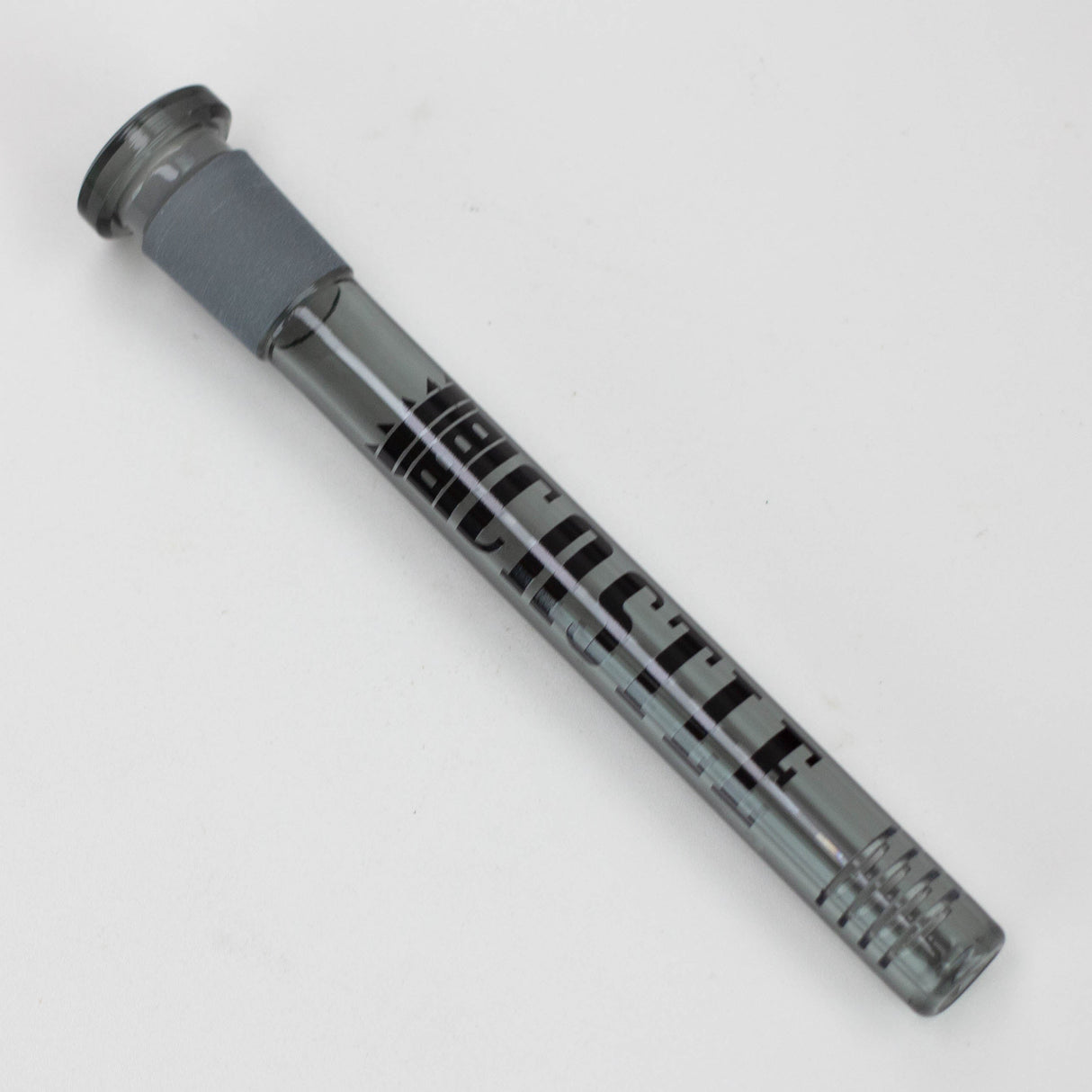 Castle Glassworks | Downstem – 8 Slit (5 in) Downstem · Bowlstem Castle Glassworks Grey