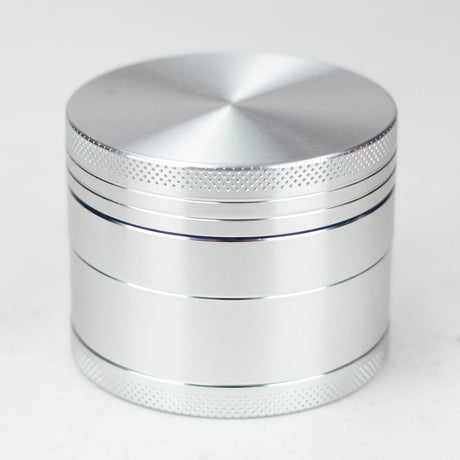 Z2.2" Aluminum Grinder 4 Layers Regular Grinder 777 Smoke Silver