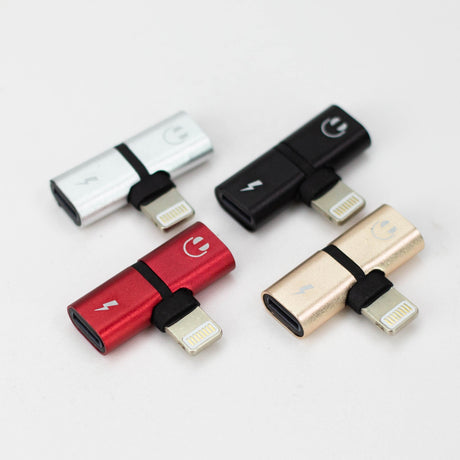 Lightning Female to Dual Lightning Male Split adapter Pack of 24 Charging Cable · Accessory JJ Distribution