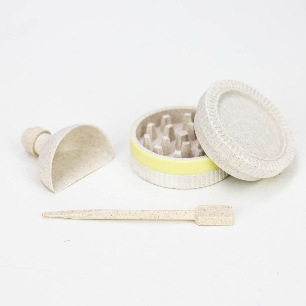 Biodegradable Oreo Grinder Kit Regular Grinder BANKA Beige