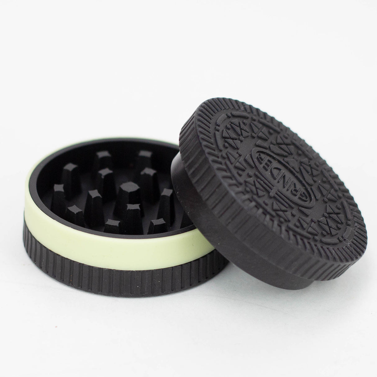 2.2" Biodegradable Oreo Grinder 2 Layers Regular Grinder BANKA