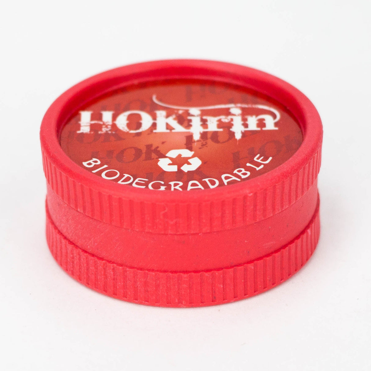 2.2" Biodegradable Grinder 2 Layers Regular Grinder BANKA Red