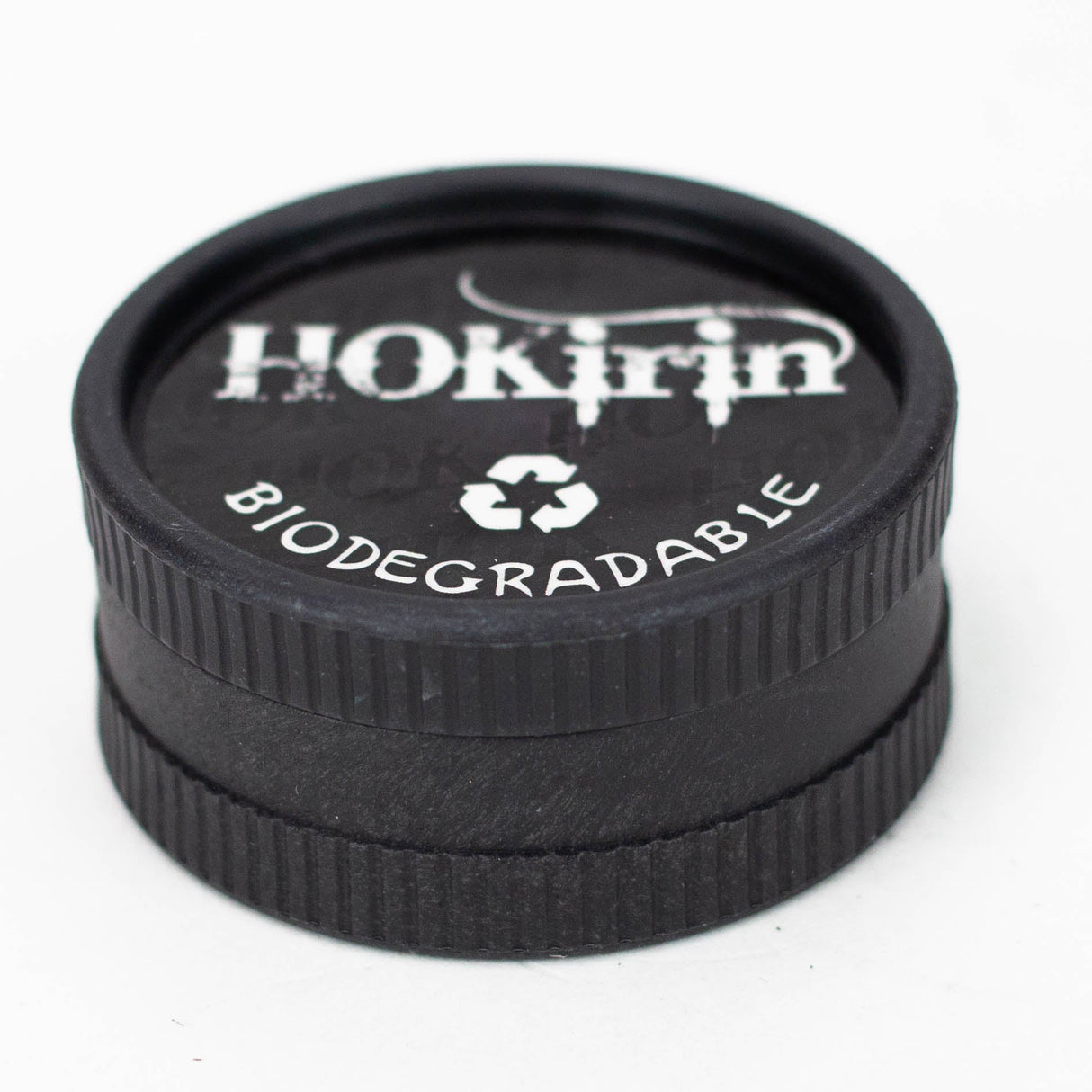 2.2" Biodegradable Grinder 2 Layers Regular Grinder BANKA Black