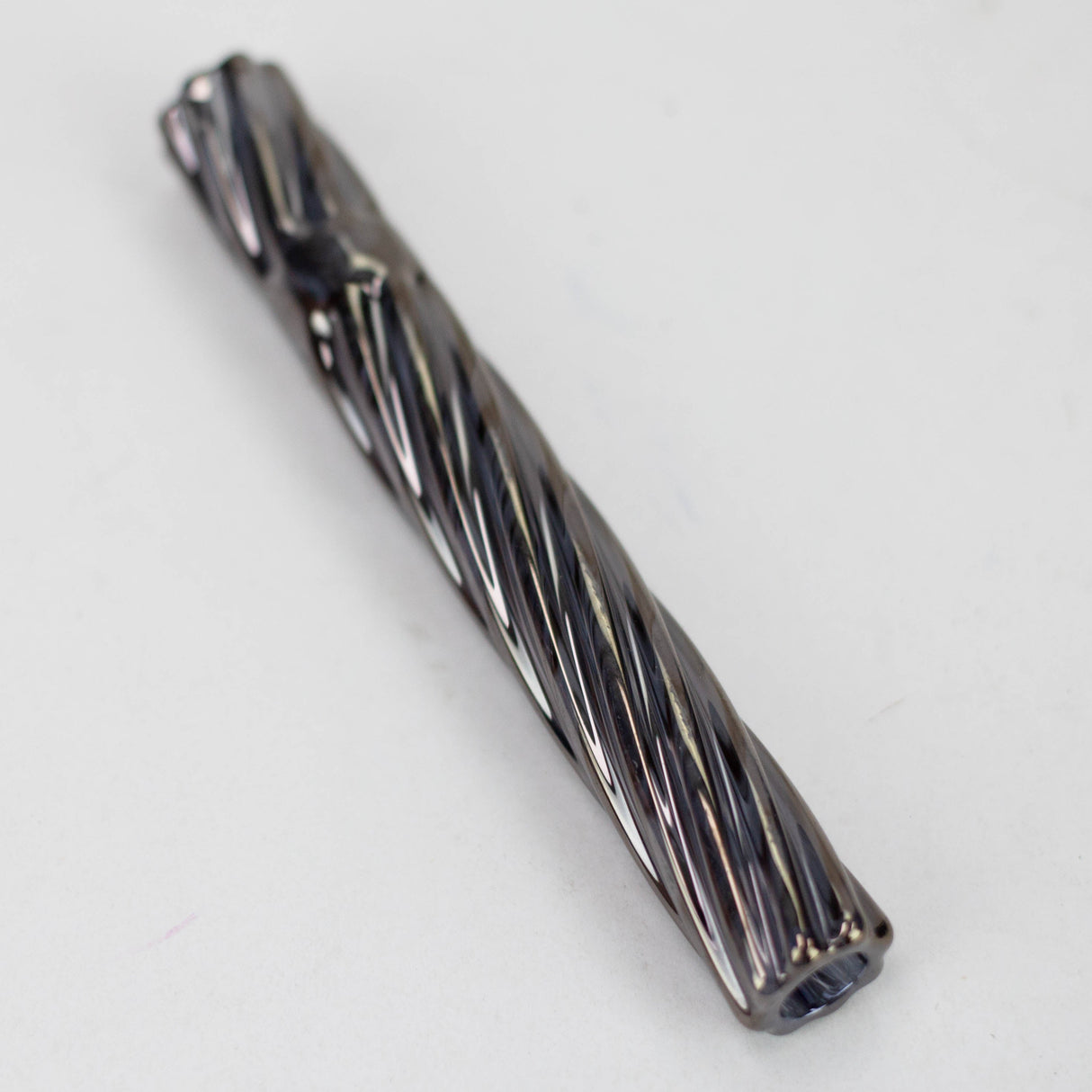 Glass one hitter, Grinder and screen gift set, grinder with Cleaning Brush, Screens and Case Metal Pipe BANKA