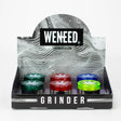 WENEED®-Plastic & Metal Body Grinder with storage 5pts 6pack Display Pack WENEED®