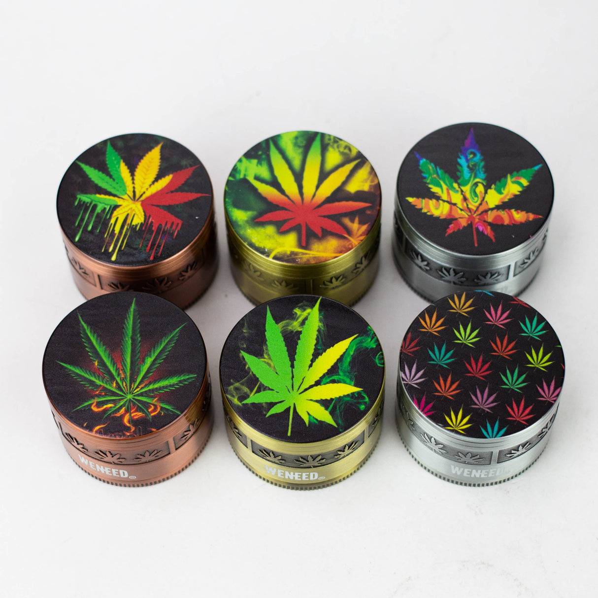 WENEED®-Rasta oracle with logo 4pts 6pack Display Pack WENEED®
