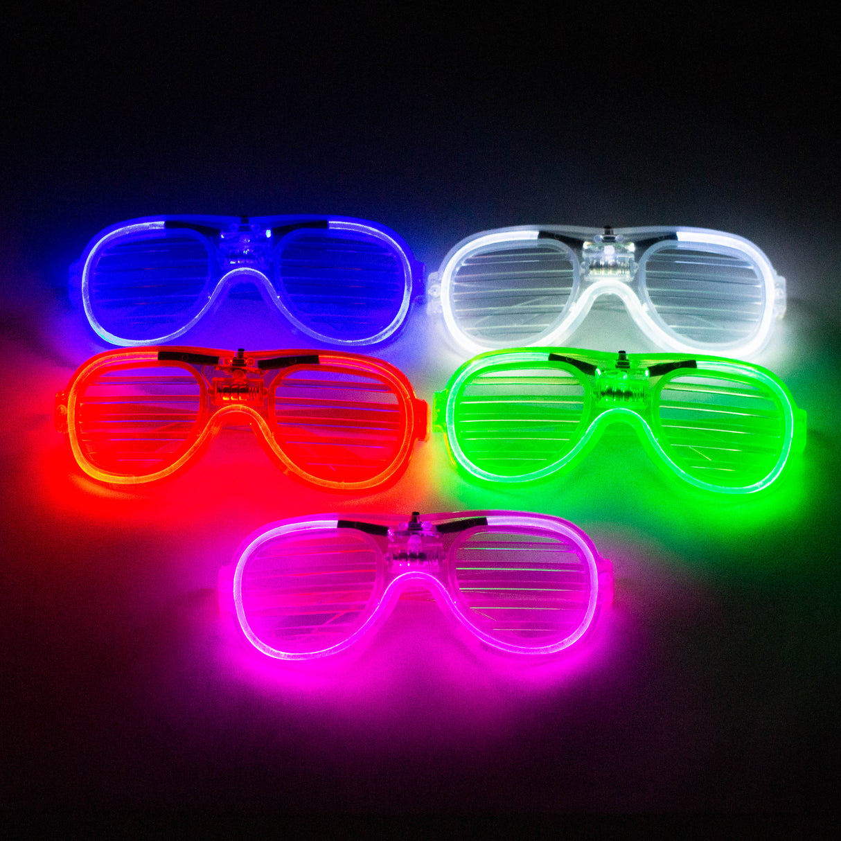 LED Neon-Color Glasses Sunglasses JJ Distribution