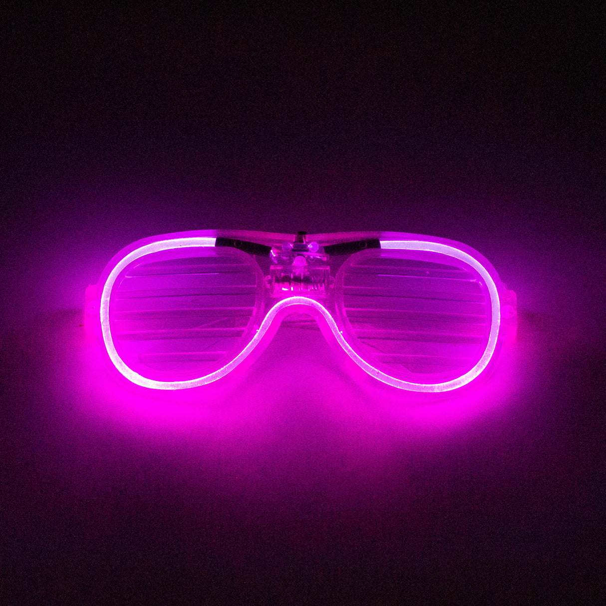 LED Neon-Color Glasses Sunglasses JJ Distribution Pink