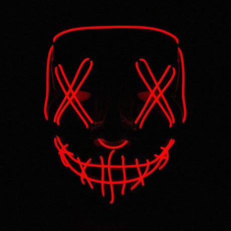 LED Neon Mask for party or Halloween Costume