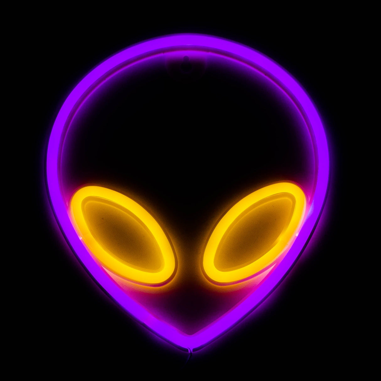 LED Neon Decoration Signs - Space Collections Flag · Sign JJ Distribution Alien Face (8.5"x8")