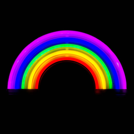 LED Neon Decoration Signs - Space Collections Flag · Sign JJ Distribution Rainbow (12"x7")