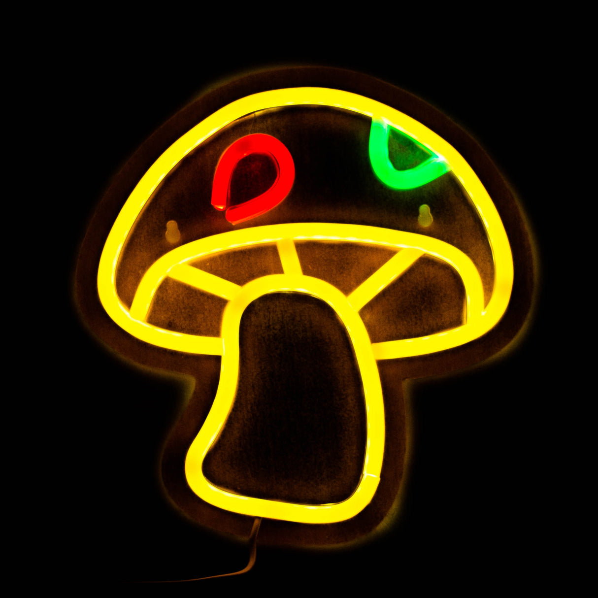 LED Neon Decoration Dimmable Signs - Mushrooms Collections Flag · Sign JJ Distribution Design 2 (8.5"x 9")