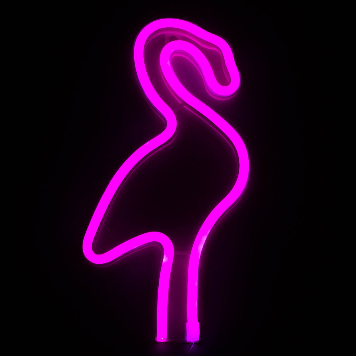 LED Neon Decoration Signs - Animal Collections Flag · Sign JJ Distribution Flamingo (11"x5.5")