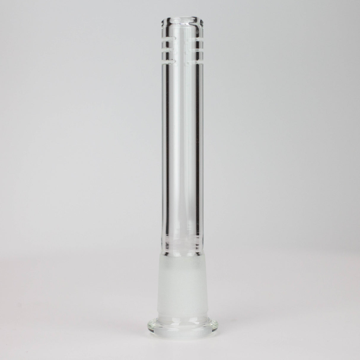 Glass Slitted Glass Diffuser Downstem 6 size mixed Pack of 12 Downstem · Bowlstem 777 Smoke