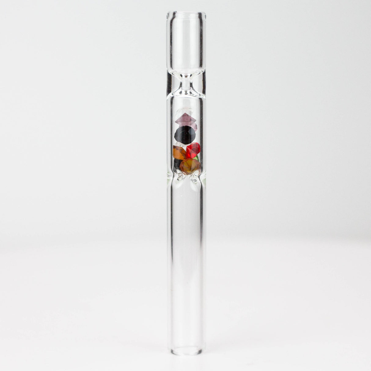 One-Hitter Glass pipe with crystal Box of 48 One Hitter 777 Smoke