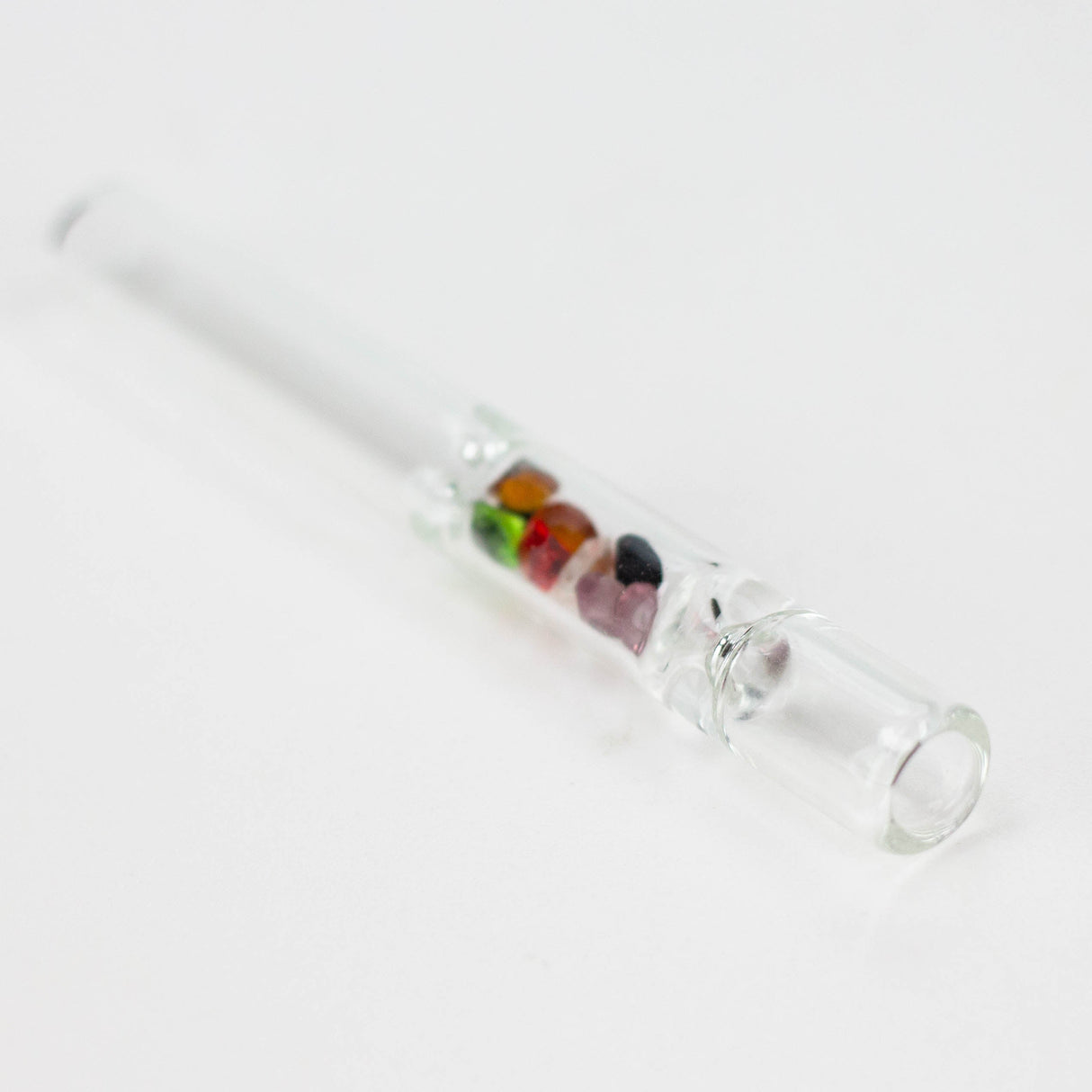 One-Hitter Glass pipe with crystal Box of 48 One Hitter 777 Smoke