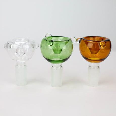 Double Glass Bowl for 14 mm Pack of 3 Bowl · Banger · Oil Burner 777 Smoke