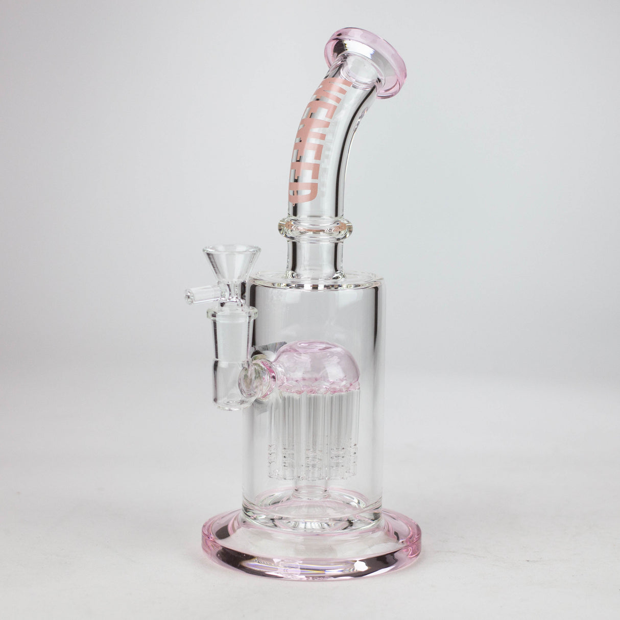 WENEED®-10" WENEED Original Tree Perc Water Pipe Glass Rig WENEED® Pink