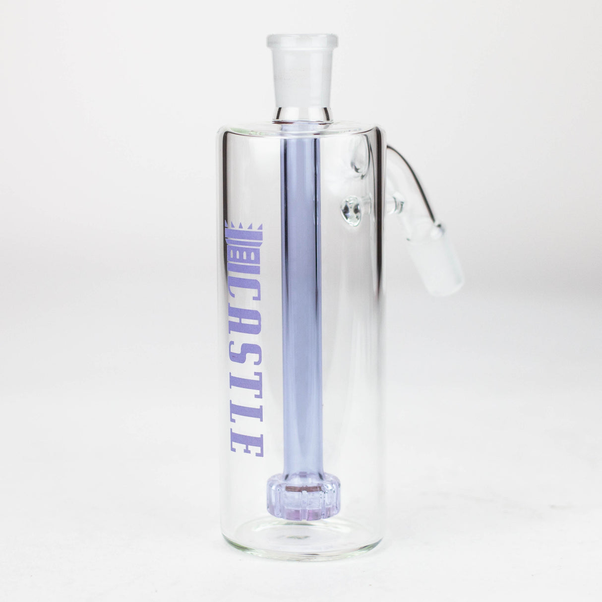 Castle Glassworks | Ash Catcher – Showerhead Ashcatcher · Percolator · Filter · Mouthpiece Castle Glassworks Purple