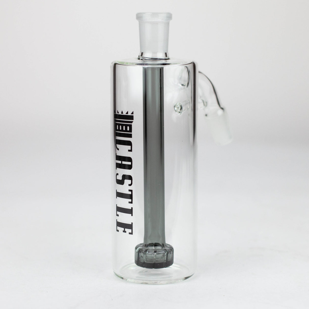 Castle Glassworks | Ash Catcher – Showerhead Ashcatcher · Percolator · Filter · Mouthpiece Castle Glassworks Grey