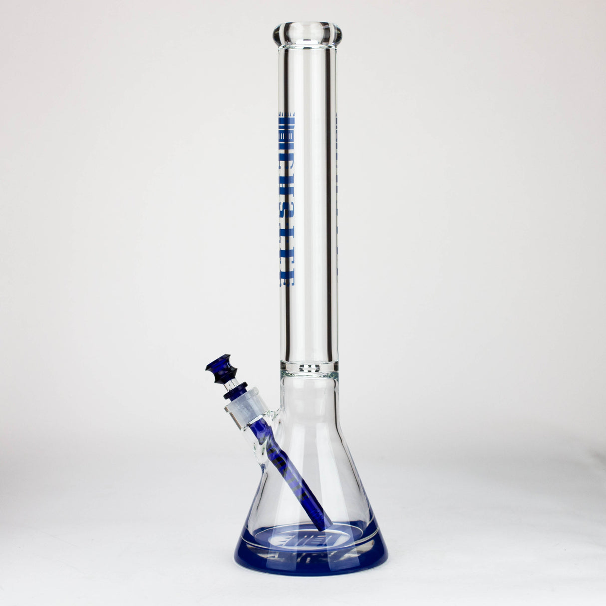 Castle Glassworks | 18" Beaker 9mm Glass bong – Color Logo Glass Bong Castle Glassworks