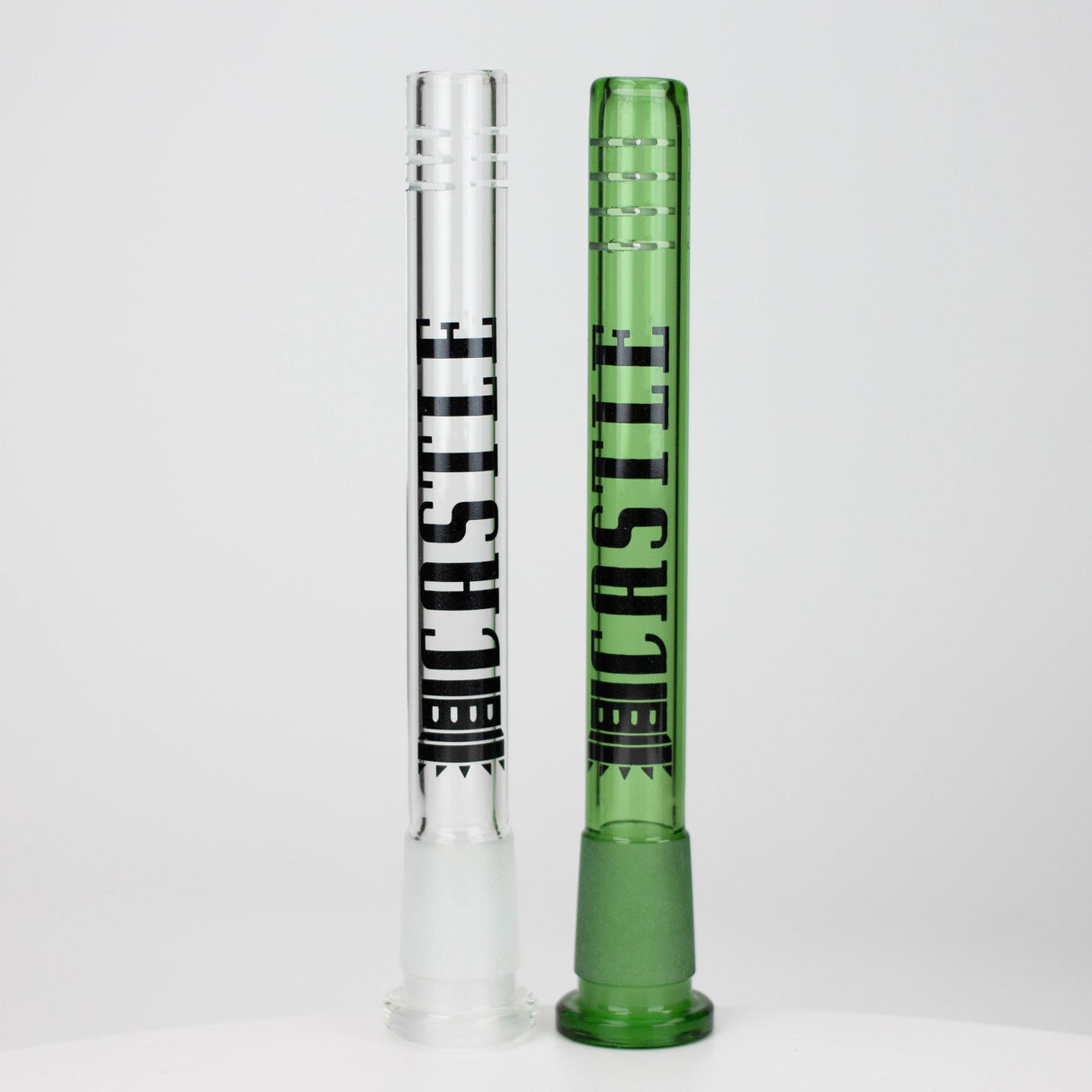 Castle Glassworks | Downstem – 8 Slit (5 in) Downstem · Bowlstem Castle Glassworks