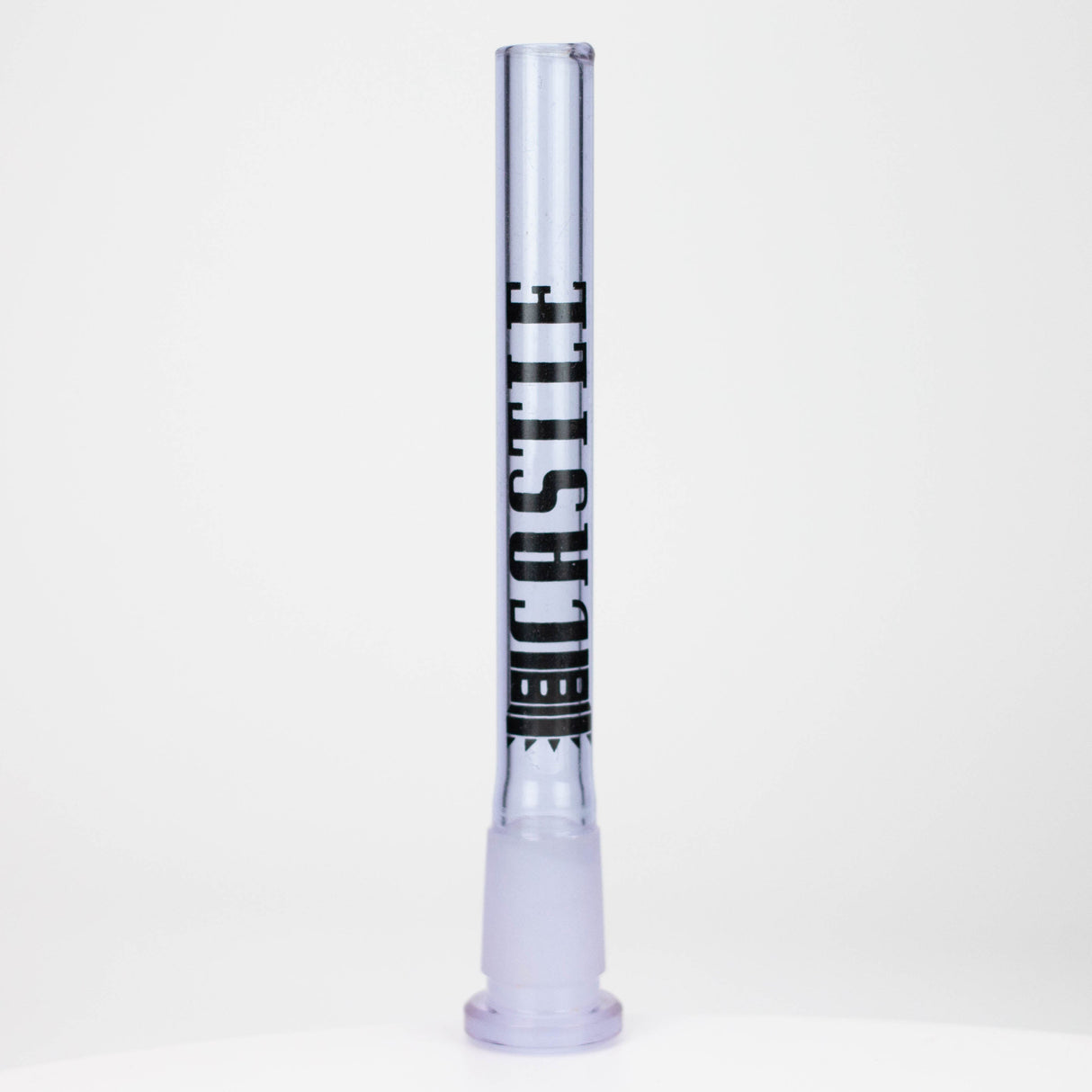 Castle Glassworks | Downstem – Straight (6 in) Downstem · Bowlstem Castle Glassworks Purple