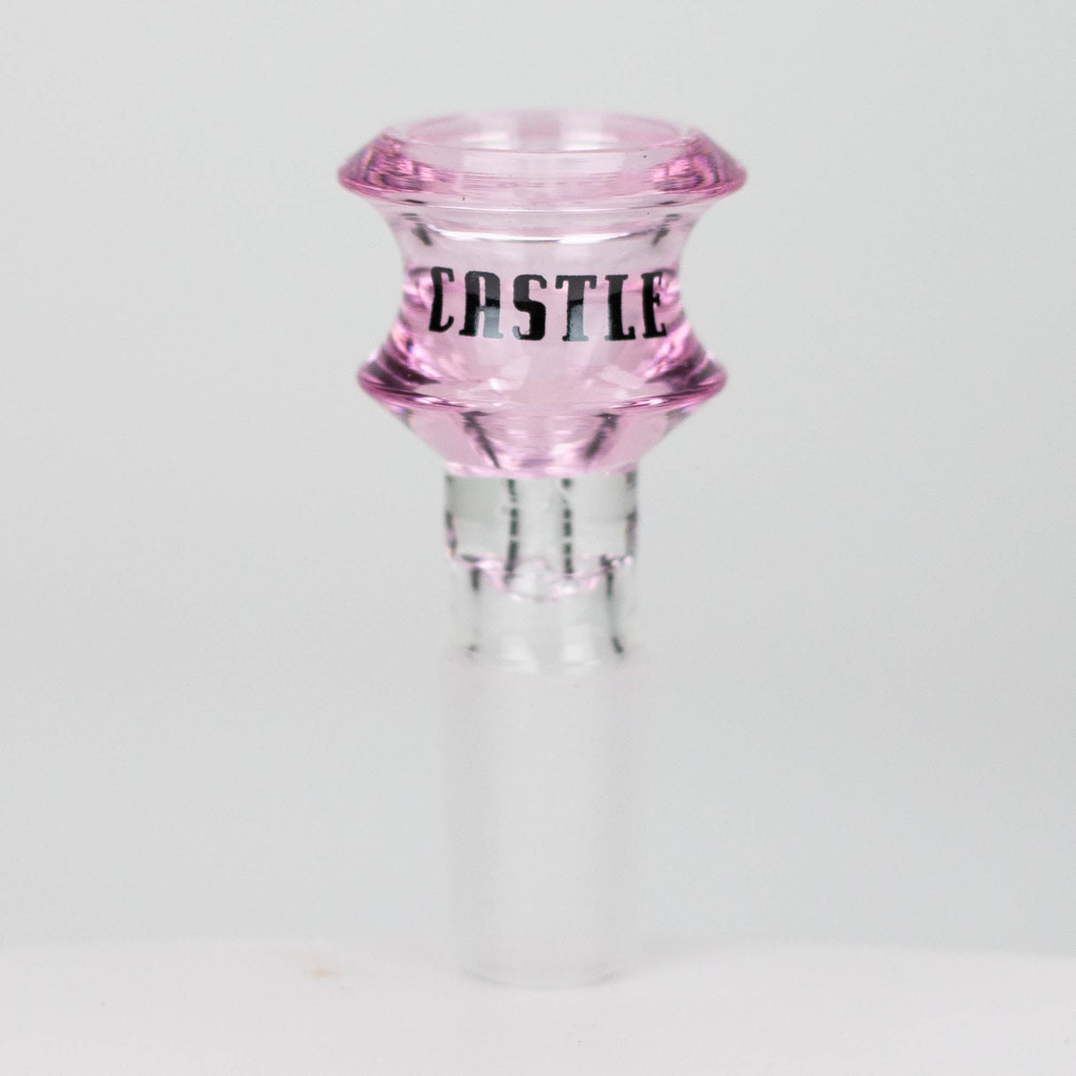 Castle Glassworks | Bowl – Disk (14mm) Bowl · Banger · Oil Burner Castle Glassworks Pink