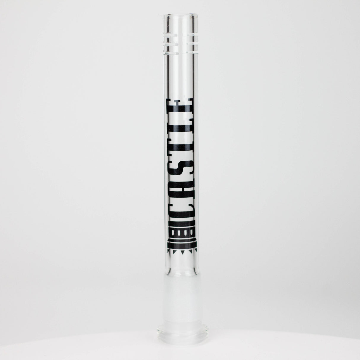 Castle Glassworks | Downstem – 8 Slit (5 in) Downstem · Bowlstem Castle Glassworks Clear