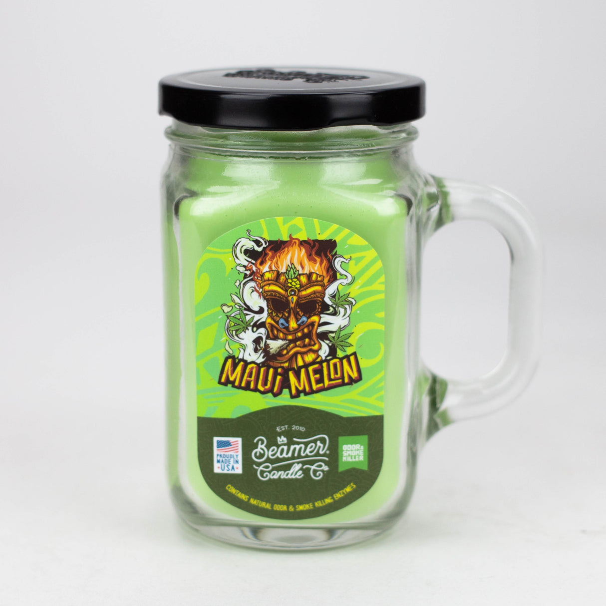 Beamer Candle Co.| Ultra Premium Jar Smoke killer collection candle Candle ONE Maui Melon *New*