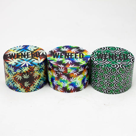 WENEED® | 75mm Leaf Life Grinder 4pts Display Pack WENEED®