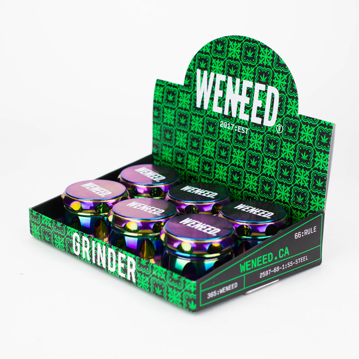 WENEED | Rainbow Grinder 4pts Display Pack WENEED®