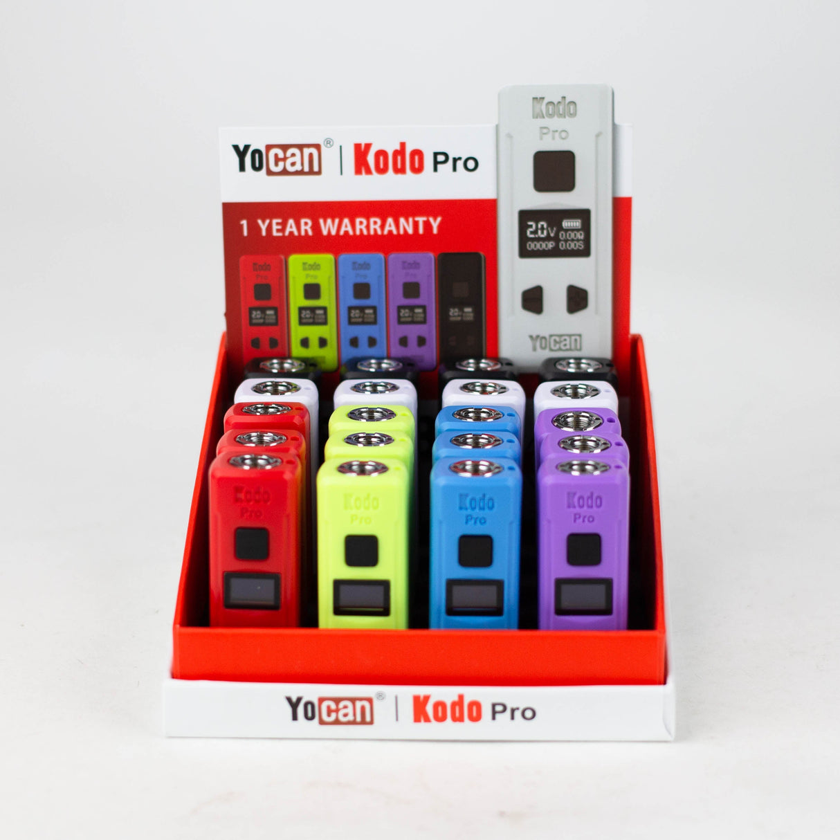 Yocan - Kodo Pro Box of 20 510 Battery ONE
