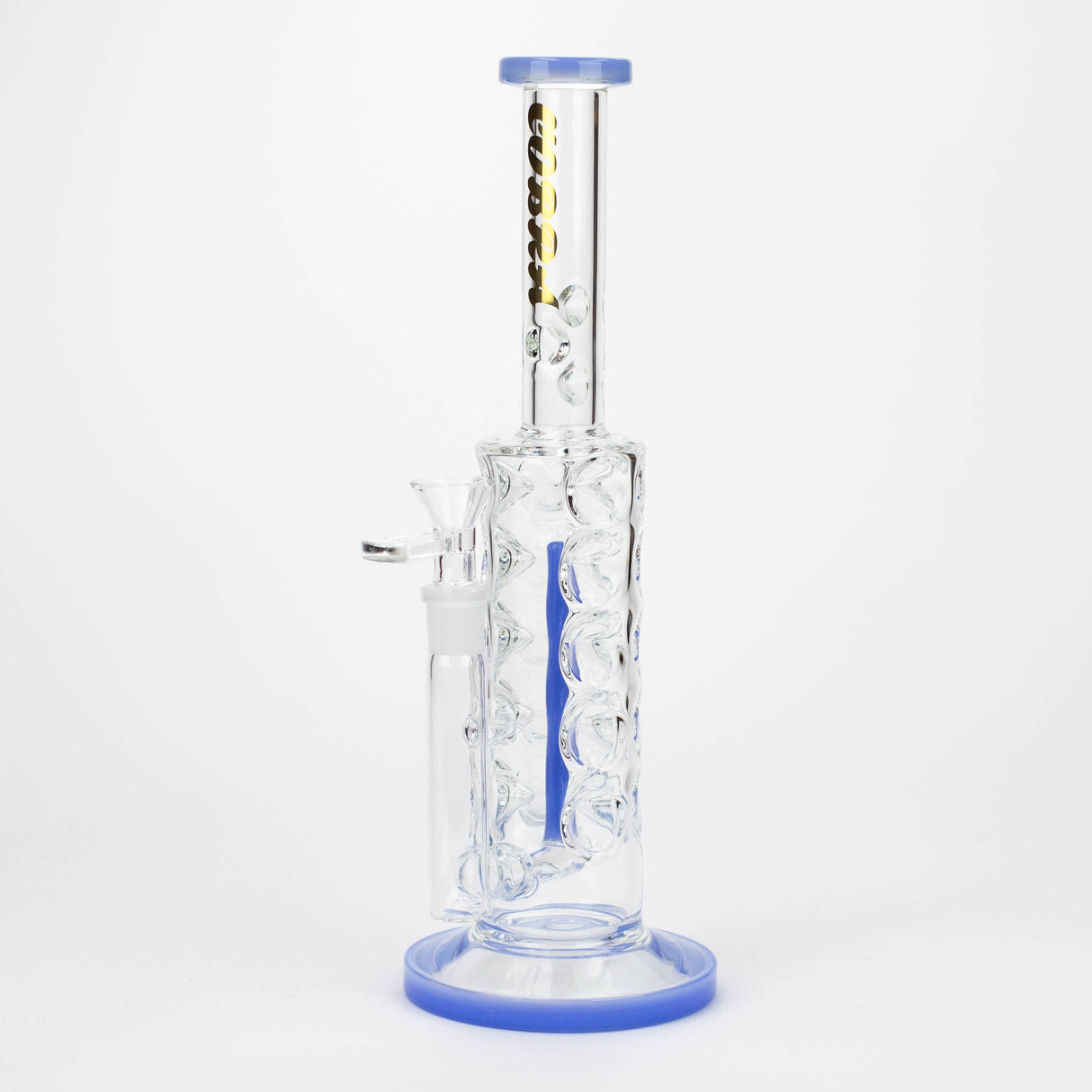 COBRA | 11" SPIRAL BONG Glass Bong JJ Distribution JADE BLUE