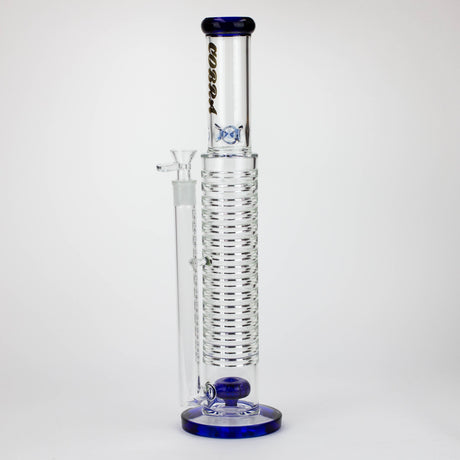 COBRA | 18.5" Long glass water bong Glass Bong JJ Distribution BLUE