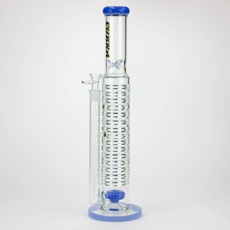 COBRA | 18.5" Long glass water bong Glass Bong JJ Distribution JADE BLUE