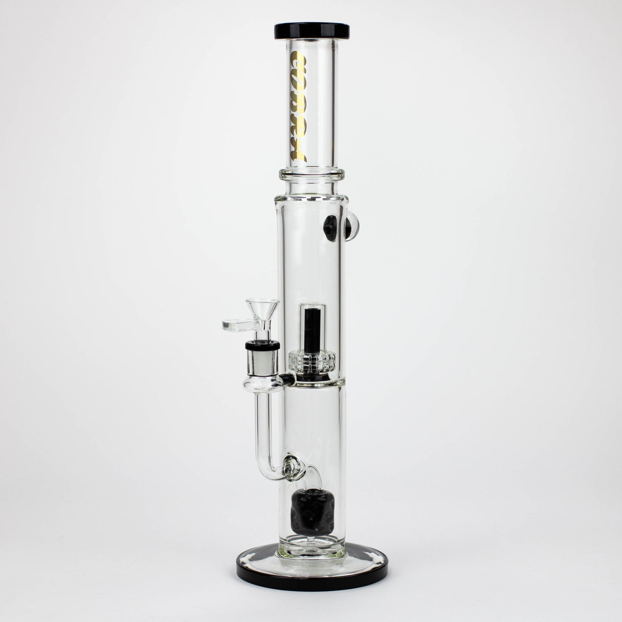 COBRA | 16" TEAR BONG Glass Bong JJ Distribution BLACK