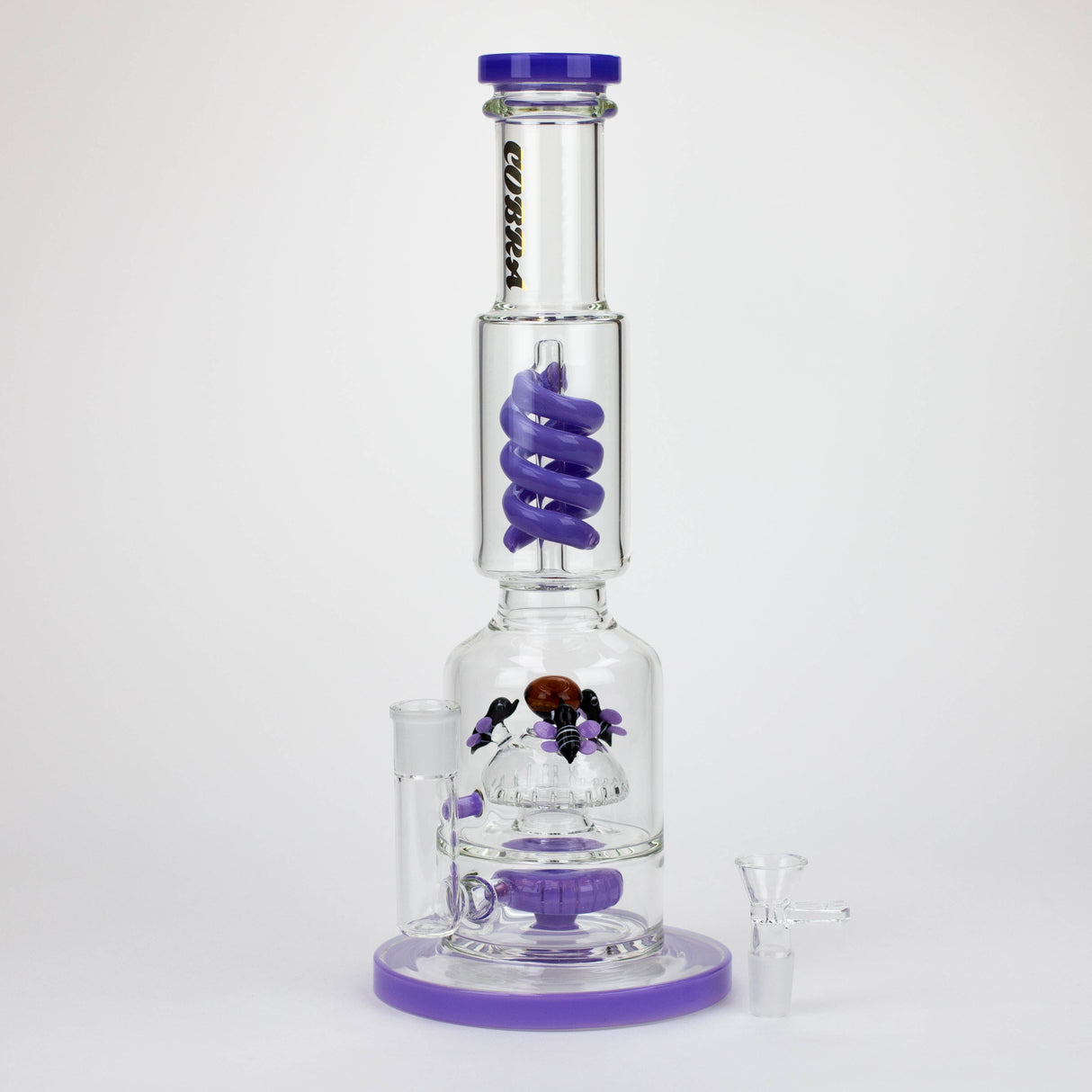 COBRA | 15" SNAKE BONG Glass Bong JJ Distribution