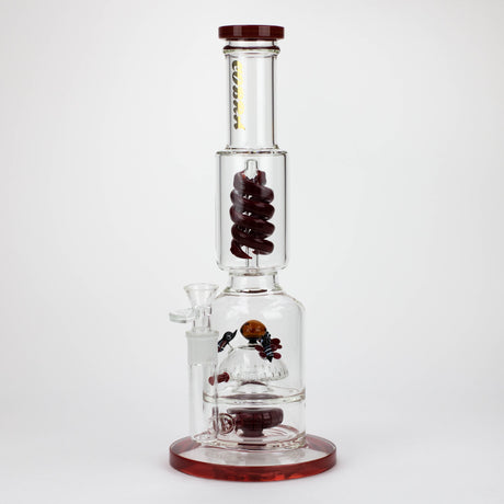 COBRA | 15" SNAKE BONG Glass Bong JJ Distribution RED