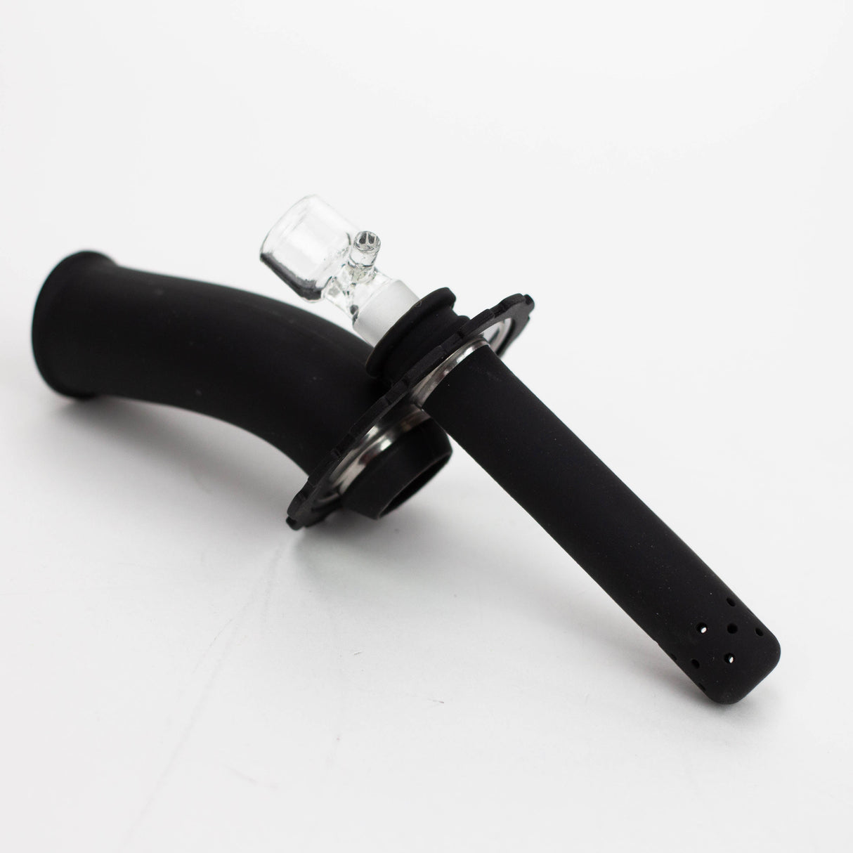 HERBWARE | Mason Jar Travel Water Pipe Ashcatcher · Percolator · Filter · Mouthpiece Herbware