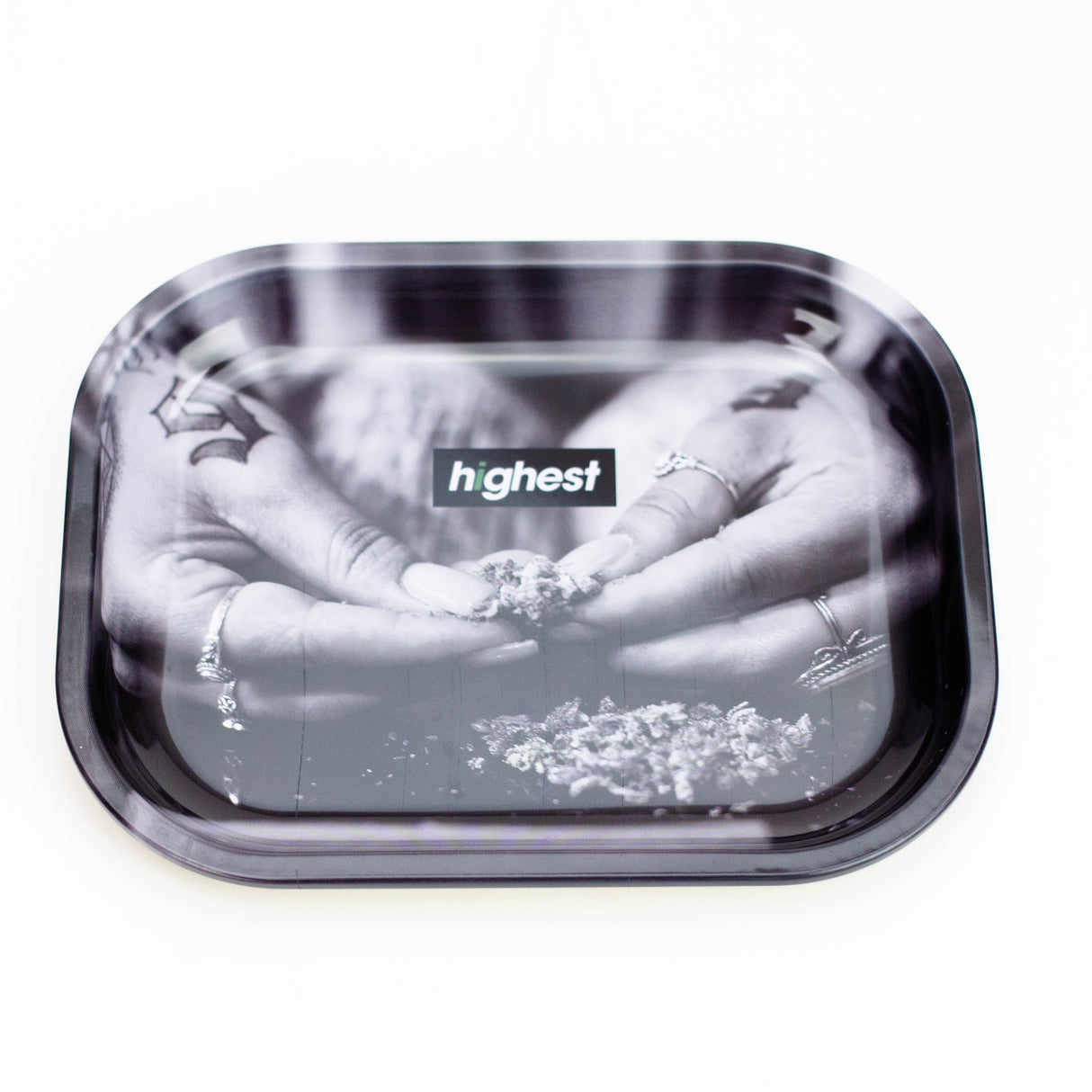 Good quality metal tray small Tray 777 Smoke Highest