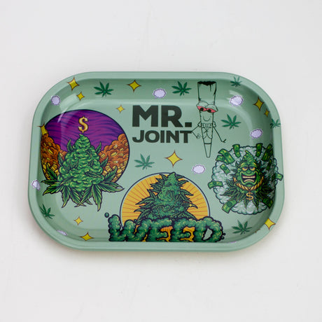 Good quality metal tray small Tray 777 Smoke Mr. Joint