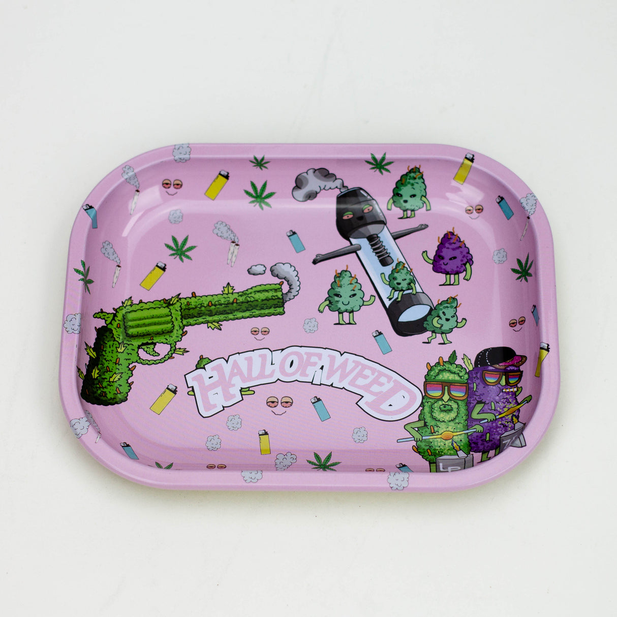 Good quality metal tray small Tray 777 Smoke Hall of Weed