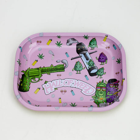 Good quality metal tray small Tray 777 Smoke Hall of Weed