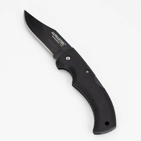 ALPHASTEEL | Hunting Knife - VIPER SKIN FOLD Folding Knife JJ Distribution