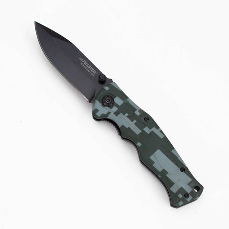 ALPHASTEEL | Hunting Knife - NEW Military FOLD Folding Knife JJ Distribution