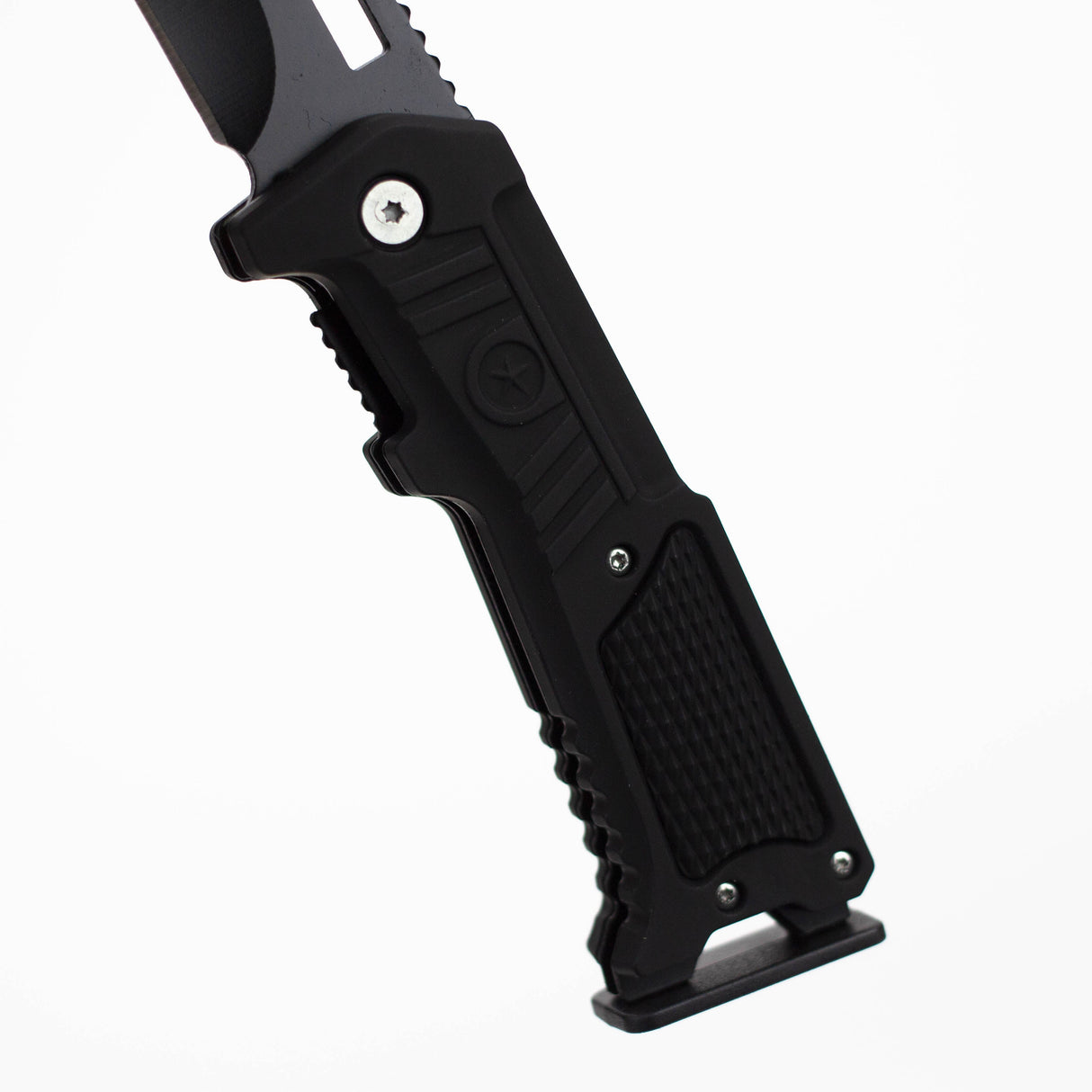 ALPHASTEEL | Hunting Knife - BLACK STAR FOLD Folding Knife JJ Distribution