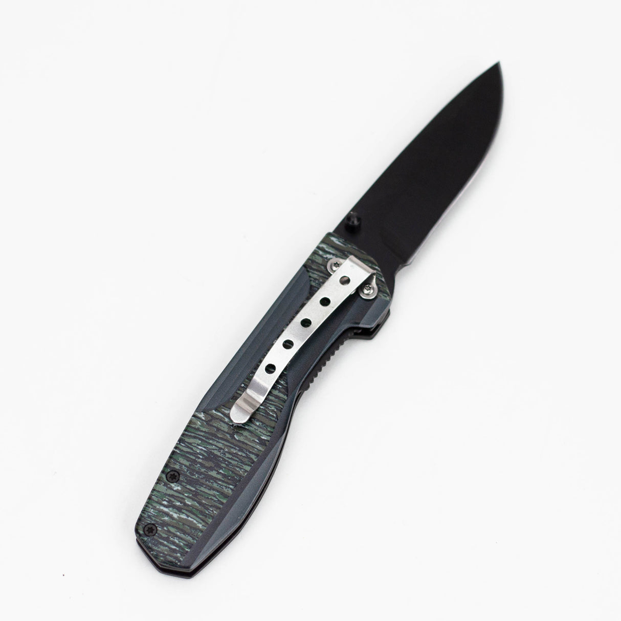 ALPHASTEEL | Hunting Knife - CAMO FOLD Folding Knife JJ Distribution